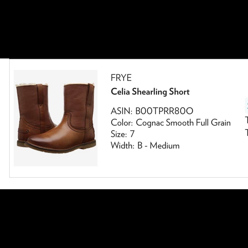 Frye Celia leather boots